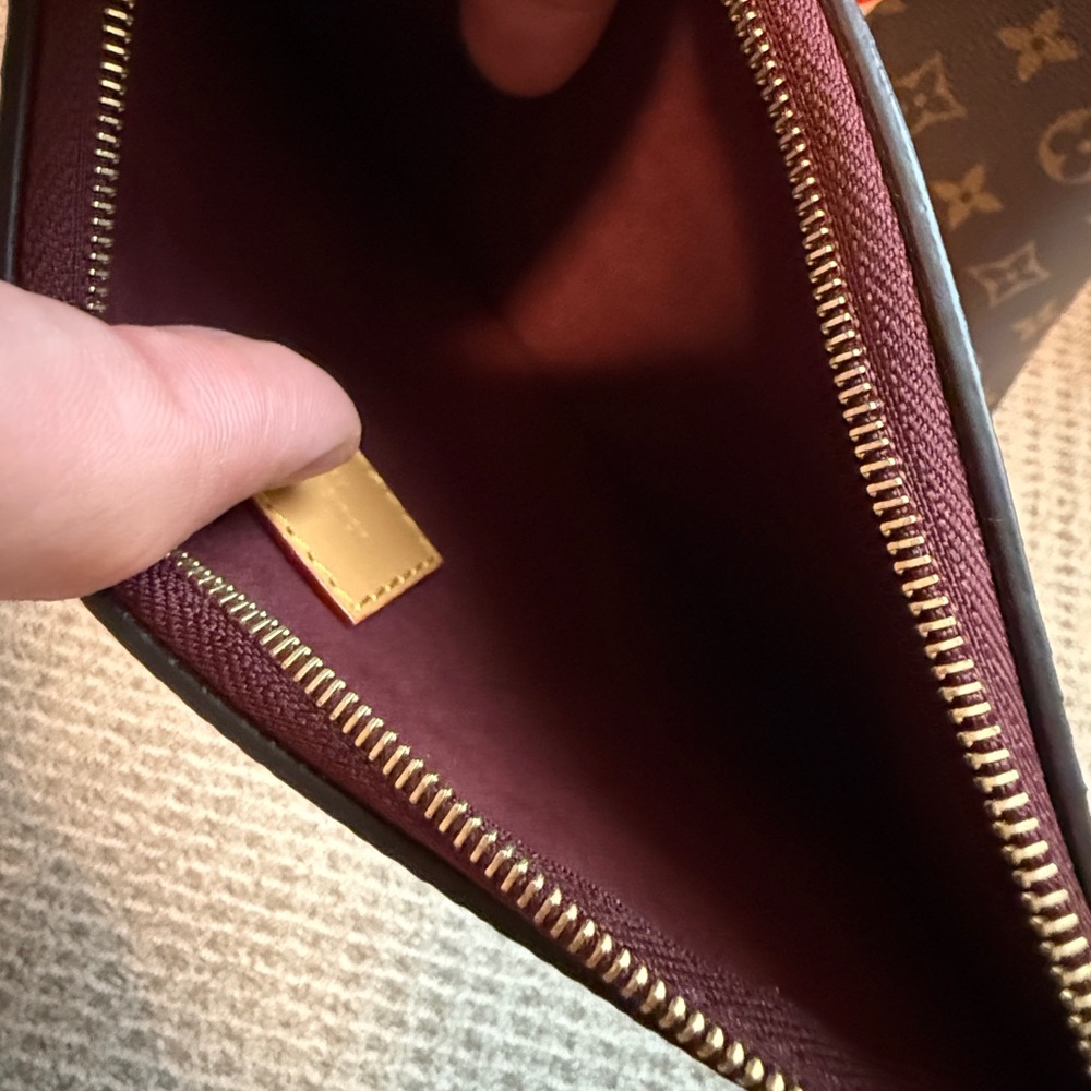 Louis Vuitton CarryAll PM Brown and Tan Monogram Hobo Bag - Picture 6 of 11